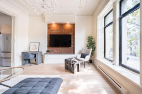 Montreal Styled 2 BR Apartment on St-Denis Street